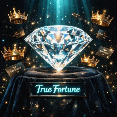 Glowing platinum VIP card with diamonds
